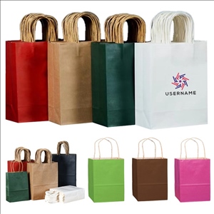 Custom Paper Shopper Tote Bag